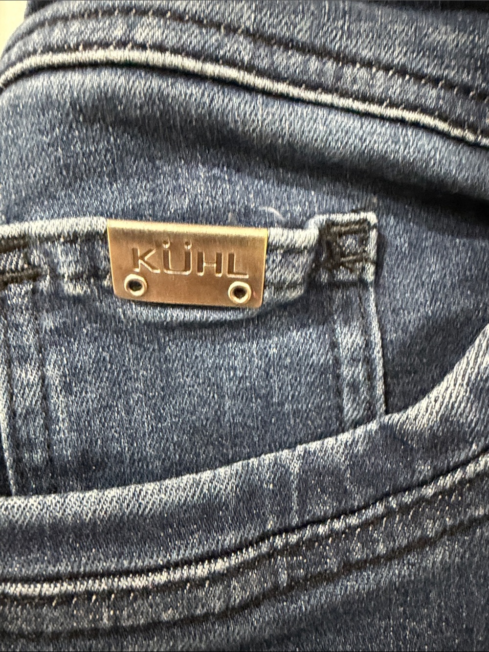 EUC Kuhl Men's Dark Blue Straight Jeans - Picture 3 of 6
